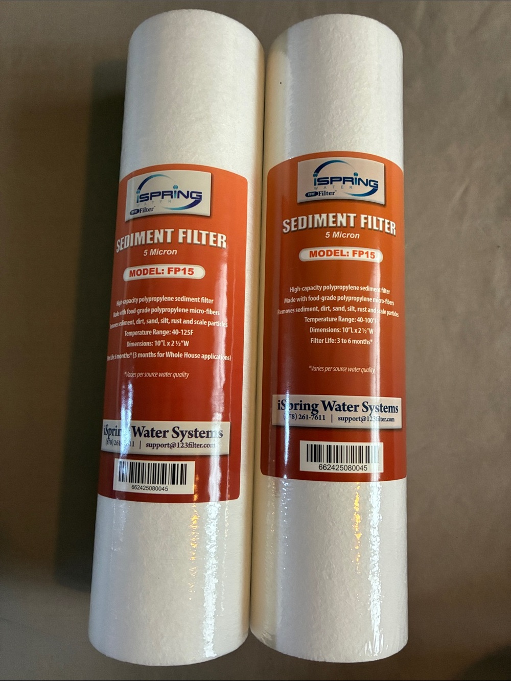 iSpring Water Filtration Replacement Filters(7!)